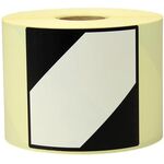 Etiketten Maße 100x100mm Papier weiß Aufdruck LQ TRANSPAK