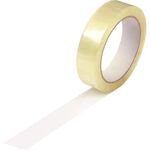 Klebeband monta 610 Breite 25mm Länge 66m 48µ PP hochtransparent leise TRANSPAK - VPE: 12