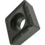 Drehwendeschneidplatte ISO CCMT 09T308E-FF2:TT010 Bohrungs-D. 4,4mm Farbe Grau - VPE: 10