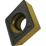Drehwendeschneidplatte ISO CCMT 09T308E-FM2:T9415 D. 4,4mm MT-CVD beschichtet - VPE: 10