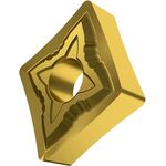 Drehwendeschneidplatte ISO CNMG 120408E-SF:T8315 D.5,16mm PVD beschichtet Gold - VPE: 10