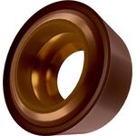 Drehwendeschneidplatte ISO RCMT 10T3MOE-FM:T8430 D. 4,4mm PVD beschichtet - VPE: 10