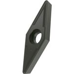 Drehwendeschneidplatte ISO VCGT 130302E-NF2:TT010 Bohrungs-D. 3,4mm Farbe Grau - VPE: 10