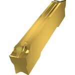 Wendeschneidplatte ISO GL3-D300G02R06-PM:G8330 Breite 3mm PVD beschichtet Gold - VPE: 10