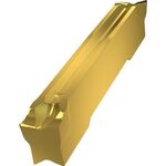 Wendeschneidplatte ISO GL3-D300G02R12-PM:G8330 Breite 3mm PVD beschichtet Gold - VPE: 10