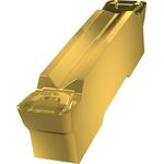 Wendeschneidplatte ISO GL5-D500M08-GM:G8330 Breite 5mm PVD beschichtet Gold - VPE: 10