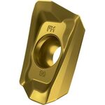 Fräswendeschneidplatte ISO ADEX 160608SR-FM:M8340 D.4,5mm PVD beschichtet Gold - VPE: 10