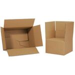 Automatikkarton 1-wellig Maße 320x220x160mm A4 Qualität 1.20 B braun Fefco 0711 - VPE: 20