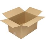 Faltkarton 1-wellig Maße 430x310x250mm A3 Qualität 1.30 C braun TRANSPAK - VPE: 25