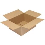 Faltkarton 1-wellig Maße 450x350x200mm Qualität 1.20 C braun TRANSPAK - VPE: 25