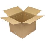 Faltkarton 2-wellig Maße 420x370x323mm Qualität 2.30BC braun TRANSPAK - VPE: 10