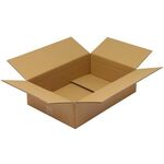 Faltkarton 2-wellig Maße 590x390x150mm Qualität 2.30BC braun TRANSPAK - VPE: 10