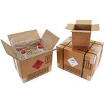 Gefahrgutkarton 4-fach Zulassung 2-wellig Maße 430x310x300mm Inhalt 40l TRANSPAK - VPE: 10