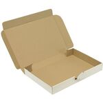 Klappschachtel 1-wellig Maße 338x230x42mm C4 1.2E weiß Steckverschluss TRANSPAK - VPE: 100