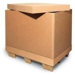 Palettenring 2-wellig Maße 1205x805x700mm Qualtität 2.40BC braun Fefco 0501 - VPE: 5