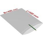 Druckverschlussbeutel Maße 400x500mm Stärke 50µ PE transparent TRANSPAK - VPE: 500