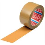 Klebeband tesa 4124 Breite 50mm Länge 66m Stärke 65µ PVC braun leise TESA - VPE: 36