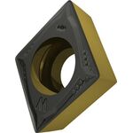 Drehwendeschneidplatte ISO CCMT 09T304W-FM:T9415 D. 4,4mm MT-CVD beschichtet - VPE: 10