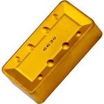 Drehwendeschneidplatte ISO LNUX 50-1275000:6630 D.9,3mm MT-CVD beschichtet Gold - VPE: 2