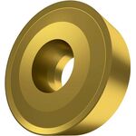 Drehwendeschneidplatte ISO RCMX 2006MOS-341:6630 D.6,5mm MT-CVD beschichtet Gold - VPE: 10
