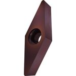 Drehwendeschneidplatte ISO VCMW 160408:T8415 D.4,4mm PVD beschichtet Goldbraun - VPE: 10