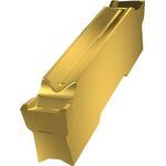 Wendeschneidplatte ISO GL4-D400G02R06-PR:G8330 Breite 4mm PVD beschichtet Gold - VPE: 10