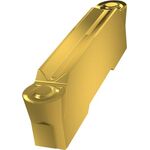 Wendeschneidplatte ISO GL4-D400MMO-MM:G8330 Breite 4mm PVD beschichtet Gold - VPE: 10