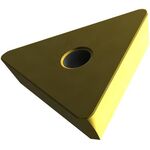 Fräswendeschneidplatte ISO TPKN 1603PDSR:M8340 Tiefe 12mm PVD beschichtet Gold - VPE: 10