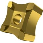 Scarfing-Schneideinsatz ISO SNMX 15-R15:6640 Radius 15mm MT-CVD beschicht. Gold - VPE: 10