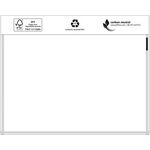 Dokumententaschen Standard Maße 175x118mm C6 o.Druck TRANSPAK - VPE: 1000