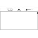 Dokumententaschen Standard Maße 240x110mm DIN-lang o.Druck TRANSPAK - VPE: 1000