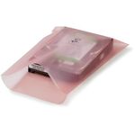 Flachbeutel antistatisch Maße 300x400mm S.100µ rosa aminfreies LDPE TRANSPAK - VPE: 100