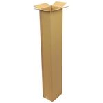 Faltkarton 1-wellig Höhenrillung Maße 200x150x1100mm B0 Qualtität 1.20 B braun - VPE: 20