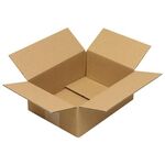 Faltkarton 1-wellig Höhenrillung Maße 230x170x80mm Qualität1.20 B braun TRANSPAK - VPE: 50