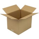 Faltkarton 1-wellig Höhenrillung Maße250x200x200mm Qualität1.20 B braun TRANSPAK - VPE: 25