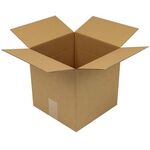 Faltkarton 1-wellig Höhenrillung Maße250x250x250mm Qualität1.20 B braun TRANSPAK - VPE: 25