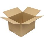 Faltkarton 1-wellig Höhenrillung Maße 300x250x200 mm Qualität 1.20 B braun - VPE: 25