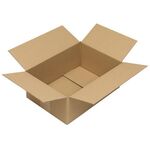 Faltkarton 1-wellig Höhenrillung Maße 305x215x120mm A4 Qualität 1.20 B braun - VPE: 25