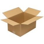 Faltkarton 1-wellig Höhenrillung Maße 330x235x175mm C4 Qualität 1.20 B braun - VPE: 25
