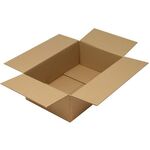 Faltkarton 1-wellig Maße 600x400x200 mm Qualität 1.30 C braun TRANSPAK - VPE: 25