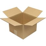 Faltkarton 2-wellig Maße 250x250x180mm Qualität 2.2EB braun TRANSPAK - VPE: 20