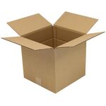 Faltkarton 2-wellig Maße 300x300x300mm Qualität 2.2EB braun TRANSPAK - VPE: 20