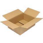 Faltkarton 2-wellig Maße 430x310x150mm A3 Qualität 2.3BC braun TRANSPAK - VPE: 20