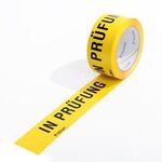Kennzeichnungsband Breite gelb 50mm Länge 66m S.52µ leise Acrylatkleber TRANSPAK - VPE: 6