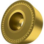 Drehwendeschneidplatte ISO RCMX 2507MOS-37:6630 D.7,2mm MT-CVD beschichtet Gold - VPE: 10