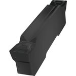 Wendeschneidplatte ISO GL4-D400M04-GM:T7325 Breite 4mm MT-CVD beschicht. Schwarz - VPE: 10