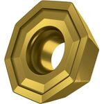 Fräswendeschneidplatte ISO ODMT 0504ZZN:M8340 D.4,4mm PVD beschichtet Farbe Gold - VPE: 10