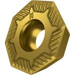 Fräswendeschneidplatte ISO OEHT 0604AESR-M:M8330 D.5,5mm PVD beschichtet Gold - VPE: 10