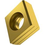 Wendeschneidplatte ISO CNHQ 1005AZTN:M8330 D.4,7mm PVD beschichtet Farbe Gold - VPE: 10