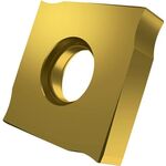 Wendeschneidplatte ISO SNHQ 1204AZTN:M8330 D. 5mm PVD beschichtet Farbe Gold - VPE: 10